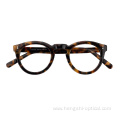 Top Design Hot Sell Round Shape Acetate Eyeglasses Optical Frames Frames